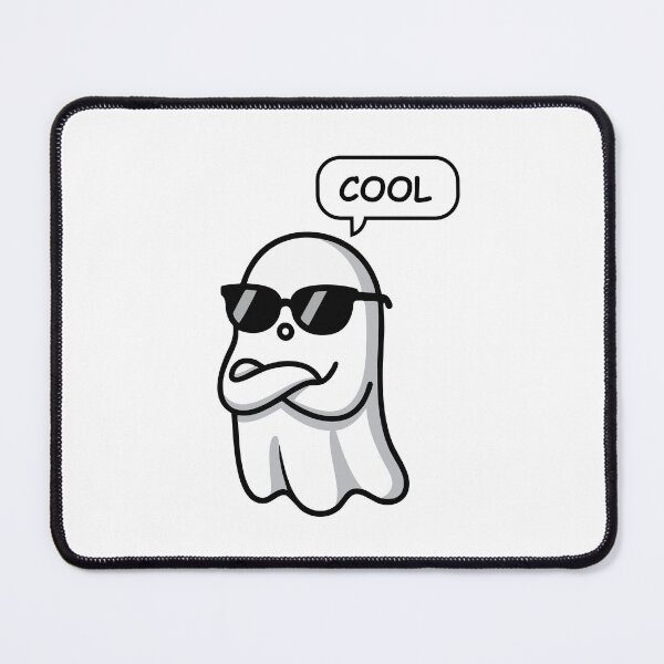 Item preview, Deadpan Minimalist Ghost - Cool designed and sold by GooseMood.