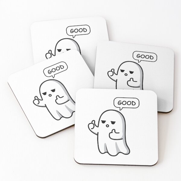Item preview, Deadpan Minimalist Ghost - Good designed and sold by GooseMood.