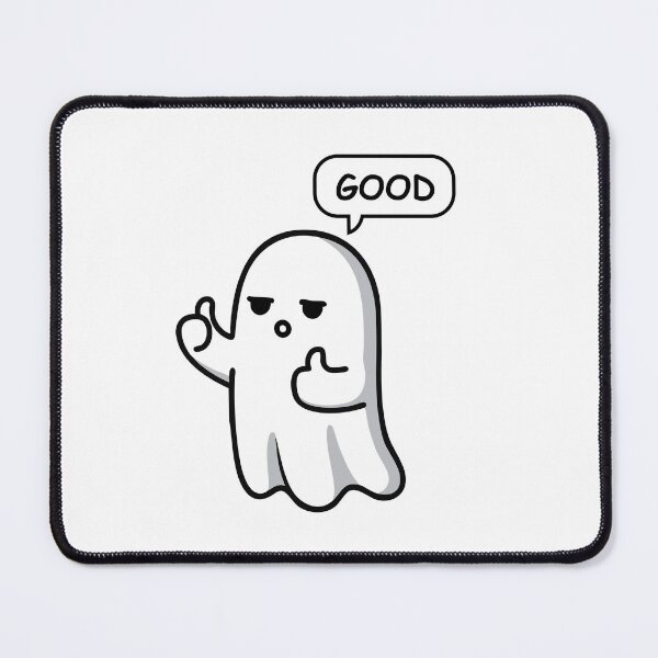 Item preview, Deadpan Minimalist Ghost - Good designed and sold by GooseMood.