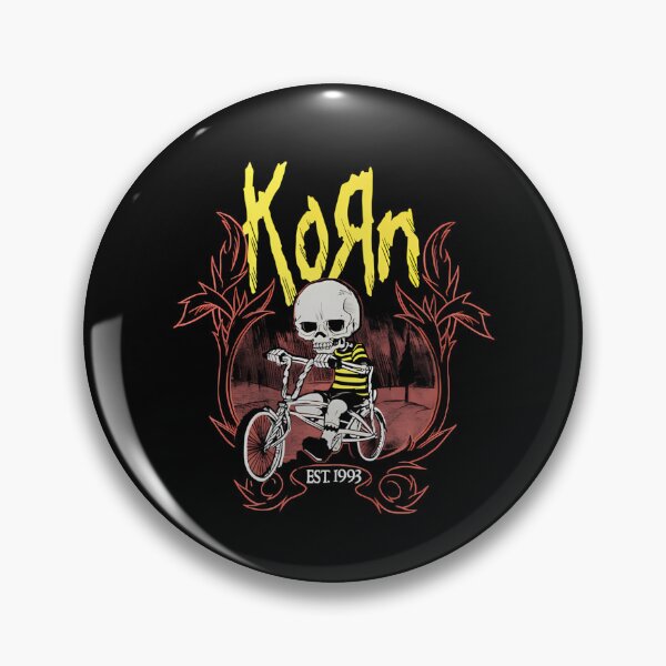 Item preview, KornNu Metal Band Skeleton Bike Ride Vintage Rock designed and sold by CMTomlinArt.