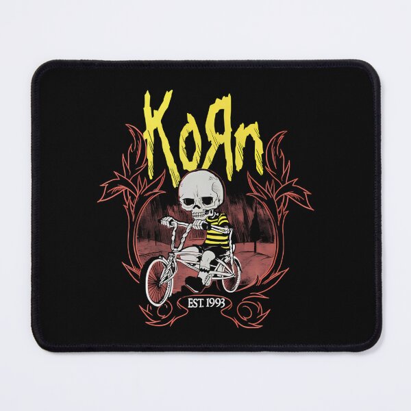 Item preview, KornNu Metal Band Skeleton Bike Ride Vintage Rock designed and sold by CMTomlinArt.