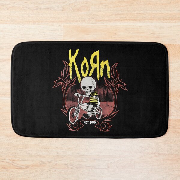 Item preview, KornNu Metal Band Skeleton Bike Ride Vintage Rock designed and sold by CMTomlinArt.
