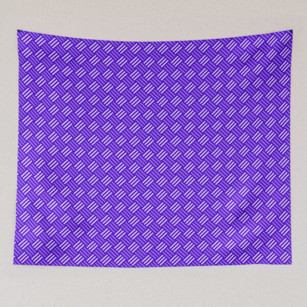 Item preview, Geometric Pattern: Weave: Blue designed and sold by Red Wolf.