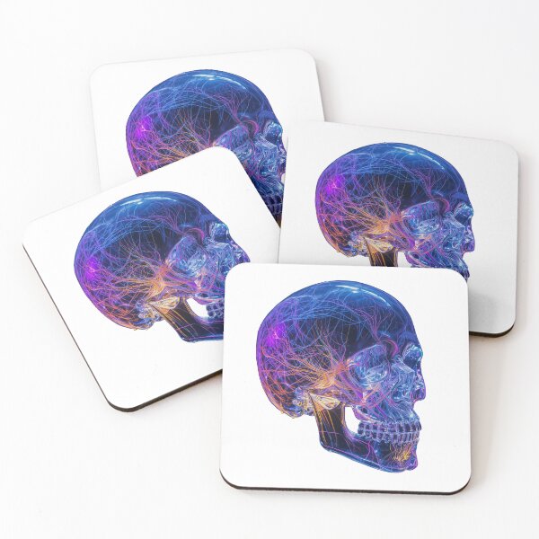 Item preview, Neural Luminescence – The Crystal Skull of Living Energy designed and sold by PLUSHIWORLDtm.