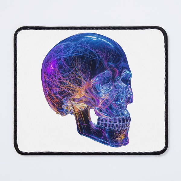 Item preview, Neural Luminescence – The Crystal Skull of Living Energy designed and sold by PLUSHIWORLDtm.