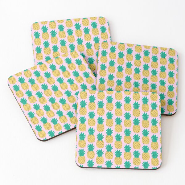 Item preview,  pineapples on a pink background designed and sold by burbura.