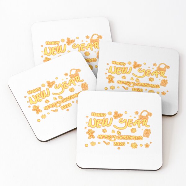 Item preview, Neon Happy New Year & Merry Christmas 2026 designed and sold by Aucia.