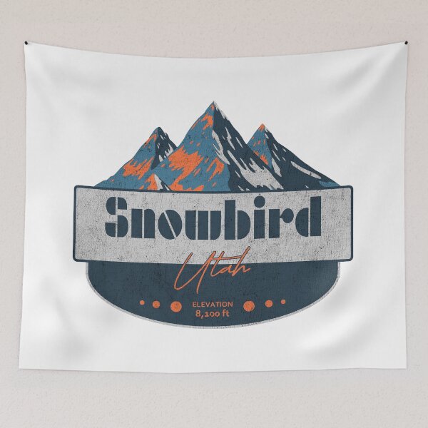 Item preview, Snowbird Ski Resort, Utah, Mountain Design designed and sold by Wanderful-roads.