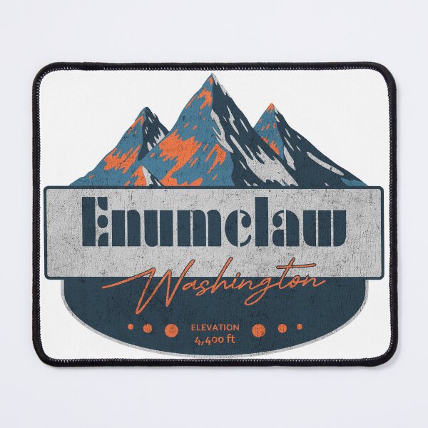 Item preview, Enumclaw Ski Resort, Washington, Mountain Design designed and sold by Wanderful-roads.