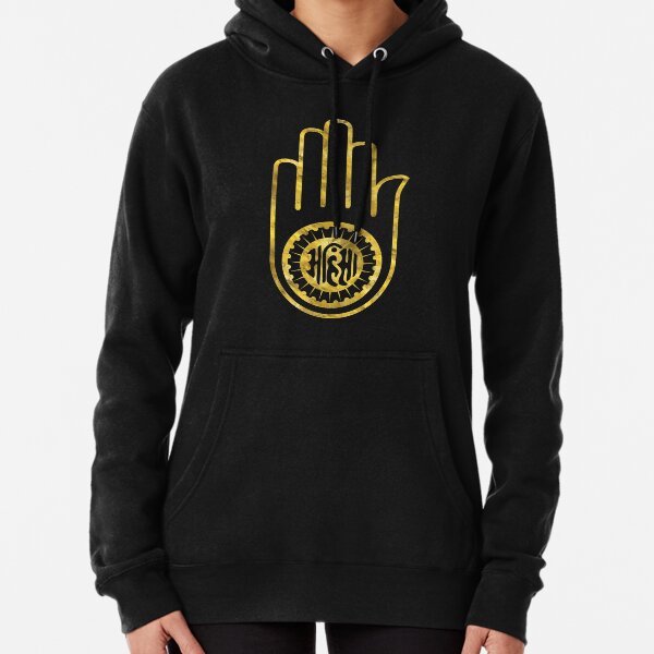Jain Hand Pullover Hoodie