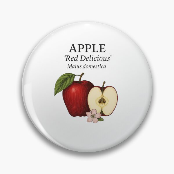Artikelvorschau, Apfel ‘Red Delicious’ – Malus domestica entworfen und verkauft von BloomKind.