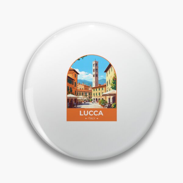 Item preview, Lucca Italy Sticker  designed and sold by TulipaGraphics.