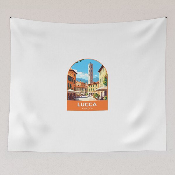 Item preview, Lucca Italy Sticker  designed and sold by TulipaGraphics.