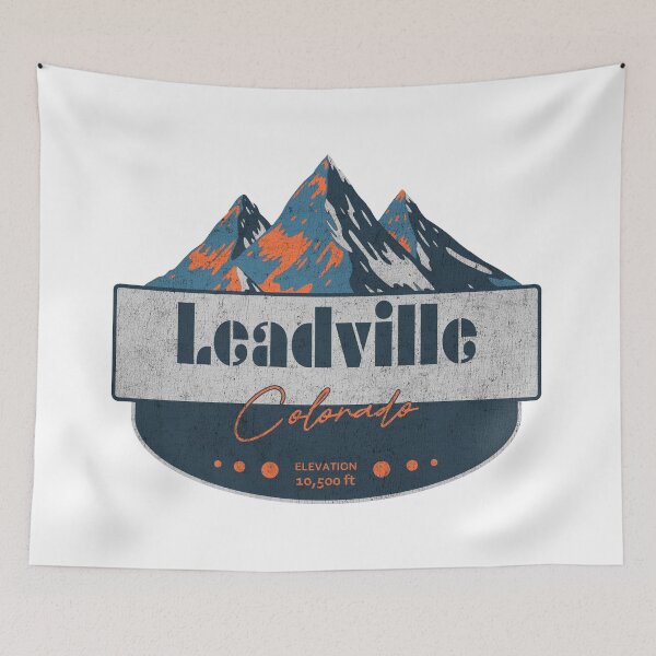 Item preview, Leadville Ski Resort, Colorado, Mountain Design designed and sold by Wanderful-roads.