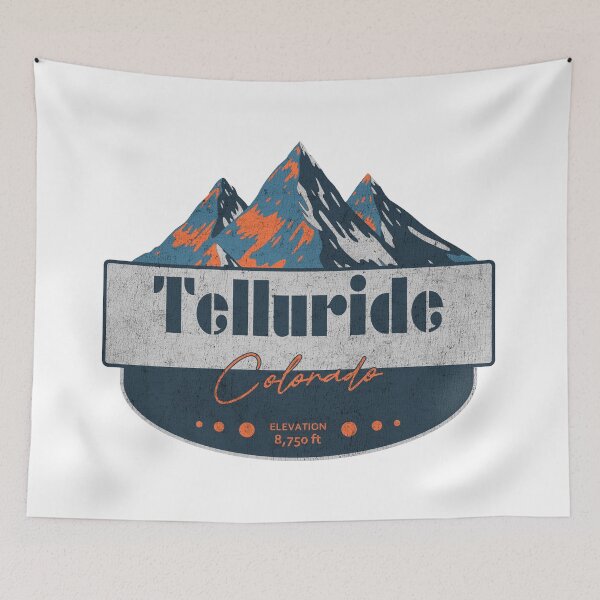Item preview, Telluride Ski Resort, Colorado, Mountain Design designed and sold by Wanderful-roads.