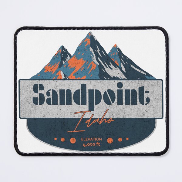 Item preview, Sandpoint Ski Resort, Idaho, Mountain Design designed and sold by Wanderful-roads.
