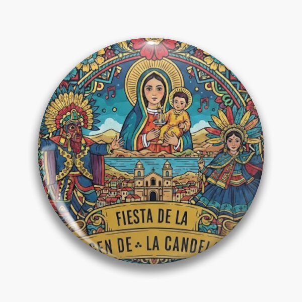 Item preview, FIESTA DE LA VIRGEN DE LA CANDELARIA designed and sold by likbatonboot.