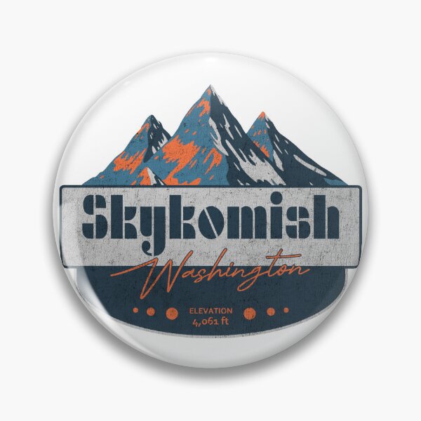 Item preview, Skykomish Ski Resort, Washington, Mountain Design designed and sold by Wanderful-roads.