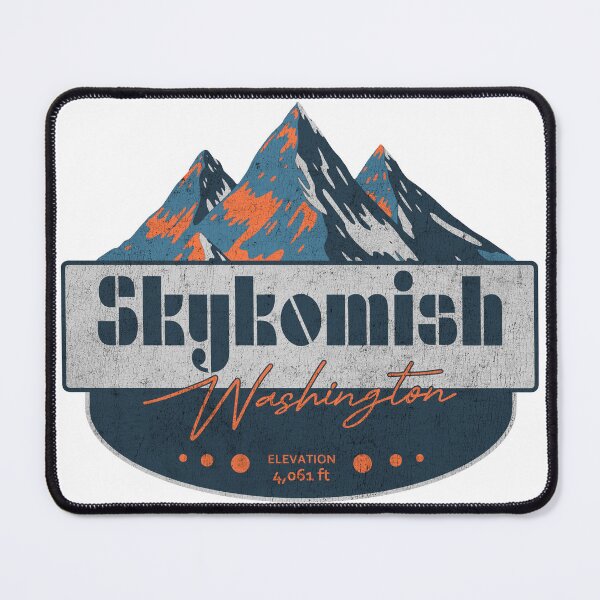 Item preview, Skykomish Ski Resort, Washington, Mountain Design designed and sold by Wanderful-roads.
