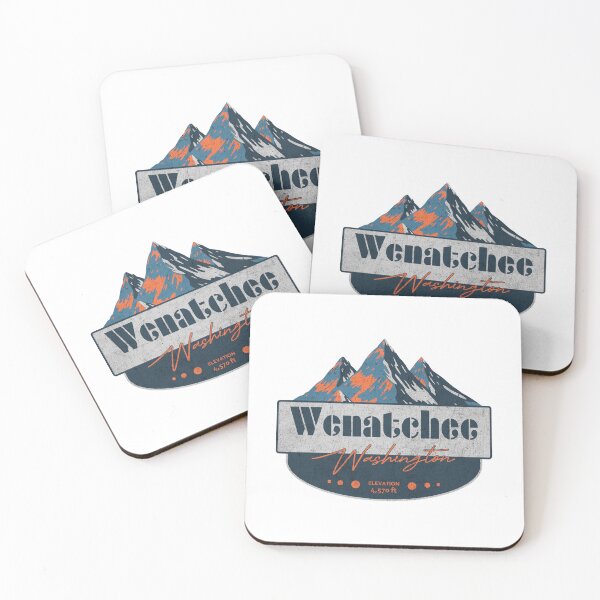 Item preview, Wenatchee Ski Resort, Washington, Mountain Design designed and sold by Wanderful-roads.