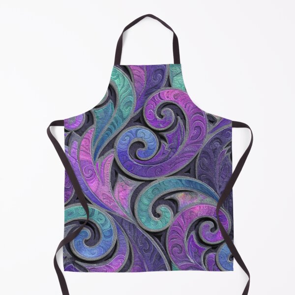 Item preview, New Zealand Māori Paua Pattern Koru Design 587 designed and sold by GrinGalore.