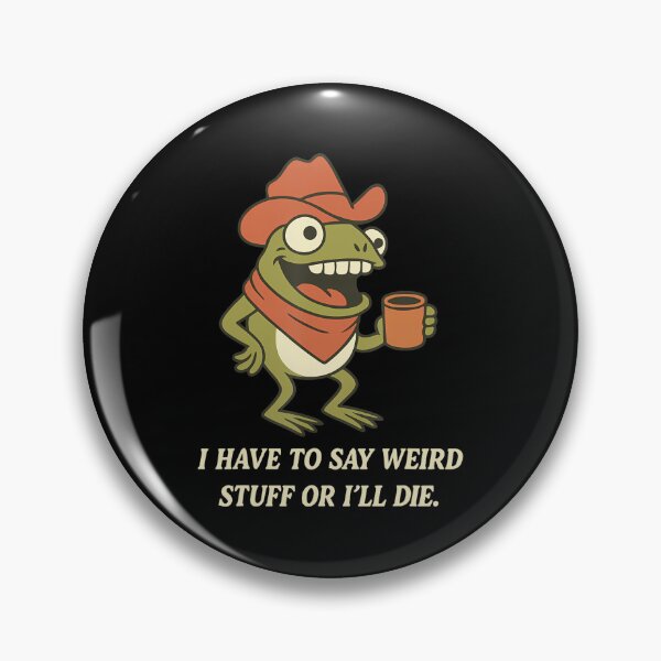 Item preview, Funny Quote Frog Style 90s Humor Silly Vintage designed and sold by JackyEstera.