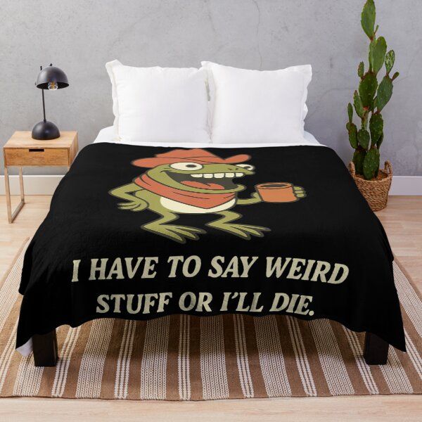 Item preview, Funny Quote Frog Style 90s Humor Silly Vintage designed and sold by JackyEstera.