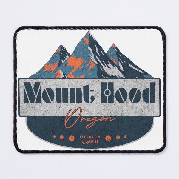Item preview, Mount Hood Ski Resort, Oregon, Mountain Design designed and sold by Wanderful-roads.