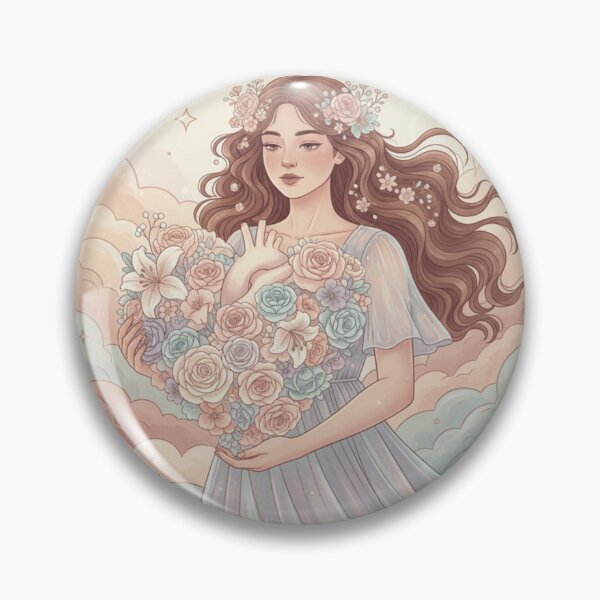 Item preview, The Blooming Heart | Feminine Emotional Strength designed and sold by FusionOfTrends.