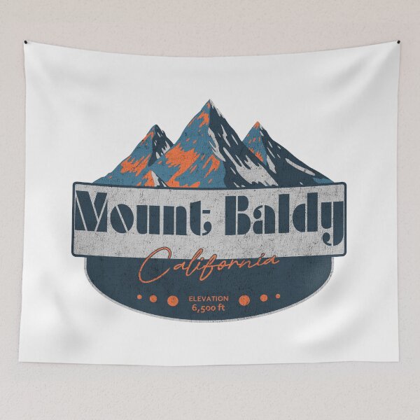 Item preview, Mount Baldy Ski Resort, California, Mountain Design designed and sold by Wanderful-roads.