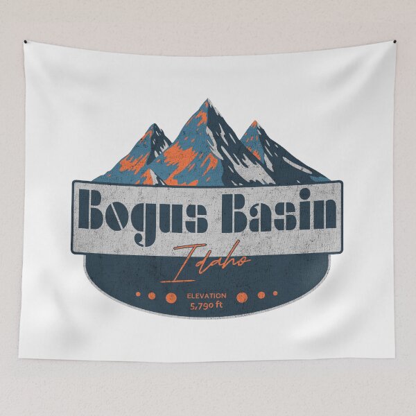 Item preview, Bogus Basin Ski Resort, Idaho, Mountain Design designed and sold by Wanderful-roads.