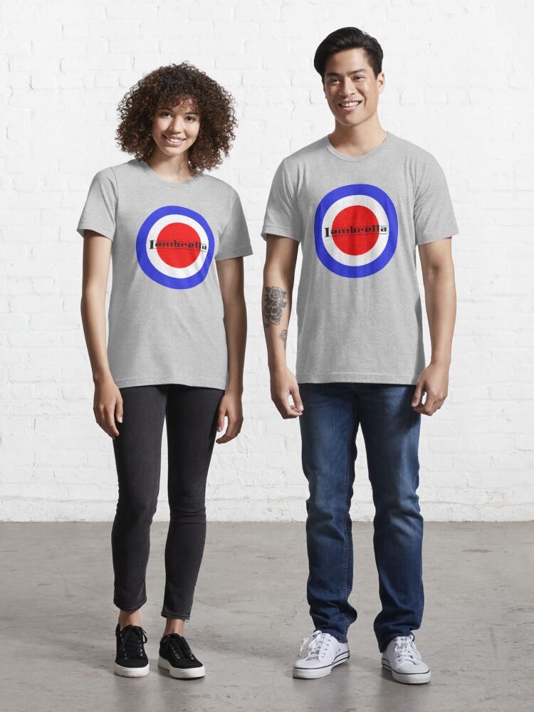 Sixties Mod Bullseye Red White and Blue Essential T-Shirt for