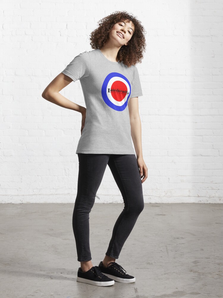 Sixties Mod Bullseye Red White and Blue Essential T-Shirt for Sale by  Linkbekka