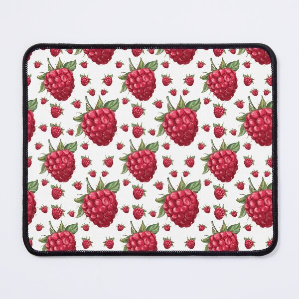 Item preview, Cute Raspberry Pattern – Summer Fruit designed and sold by Dina Stoianova.