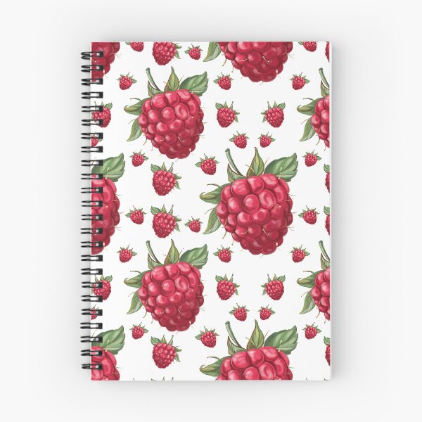 Item preview, Cute Raspberry Pattern – Summer Fruit designed and sold by Dina Stoianova.