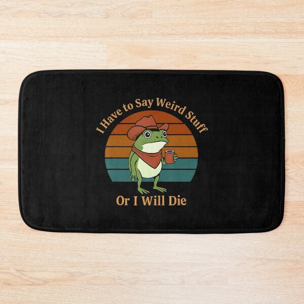 Item preview, 90s Vintage Quote Humor Silly Frog Funny Style designed and sold by JackyEstera.
