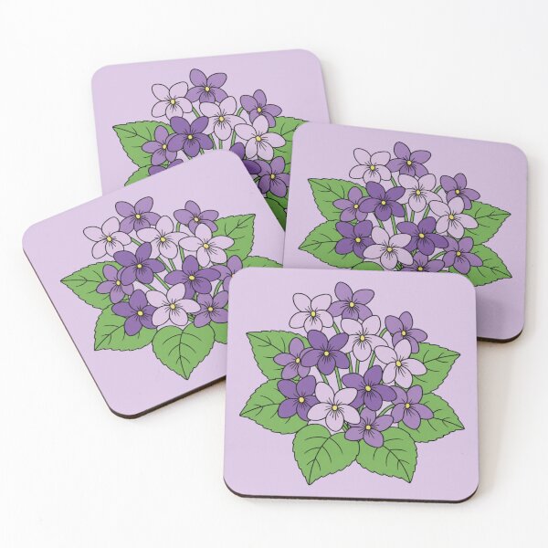 Item preview, Violet Flowers Lesbian Symbol designed and sold by Sapphic-Charm.