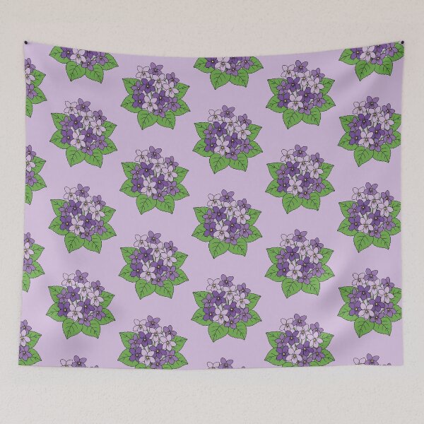 Item preview, Violet Flowers Lesbian Symbol designed and sold by Sapphic-Charm.