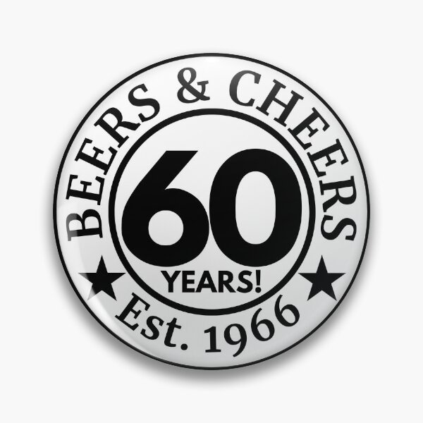 Item preview, Beers and Cheers 60 1966 | 60th Birthday Celebration | Vintage Anniversary designed and sold by highflycrafts.