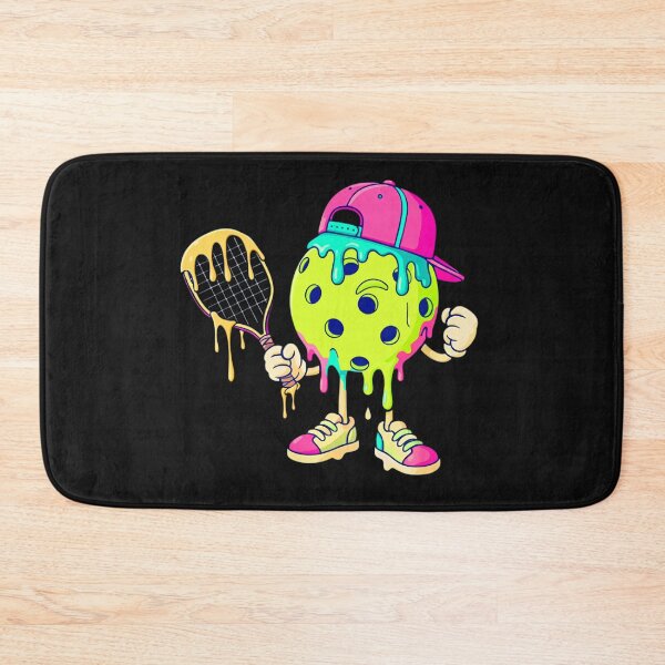 Item preview, Drippy Pickleball Cartoon Character Design designed and sold by TinaMDedrick.