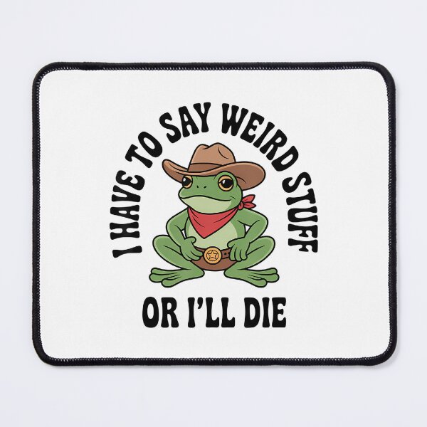 Item preview, 90s Vintage Funny Silly Quote Frog Style Humor designed and sold by JackyEstera.