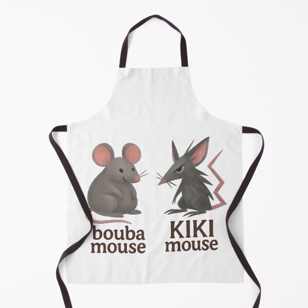 Item preview, Bouba vs Kiki Mouse — The Shape of Squeak Sound designed and sold by Nerd Romance Café.
