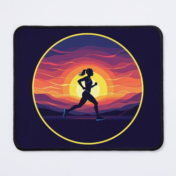 Item preview, Runner Logo designed and sold by Leslie Montgomery Art.
