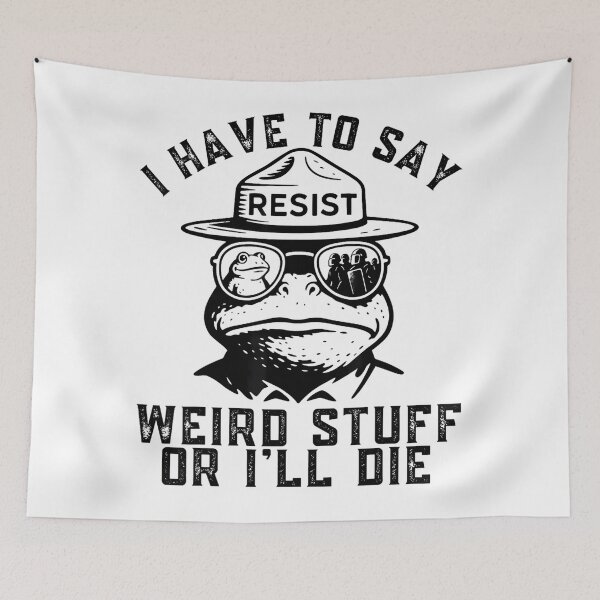 Item preview, 90s Vintage Silly Humor Style Quote Frog Funny designed and sold by JackyEstera.