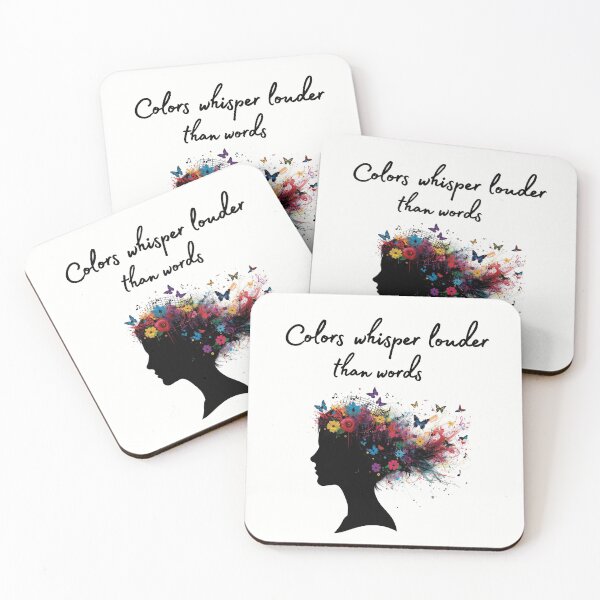 Item preview, Colors Whisper Louder Than Words – Colorful Art for Dreamers designed and sold by zboro-art.