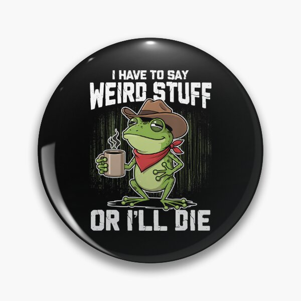 Item preview, Style Humor Frog Silly Vintage Funny 90s Quote designed and sold by JackyEstera.