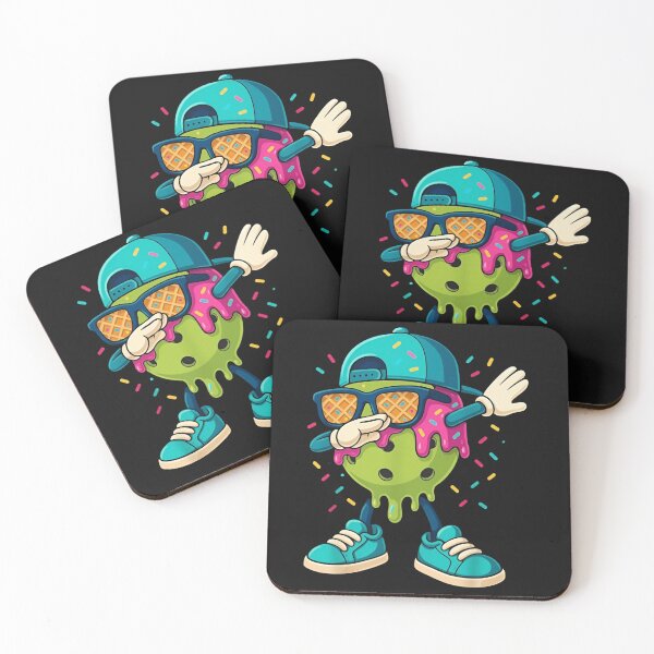 Item preview, Dabbing Pickleball Character with Sprinkles designed and sold by TinaMDedrick.