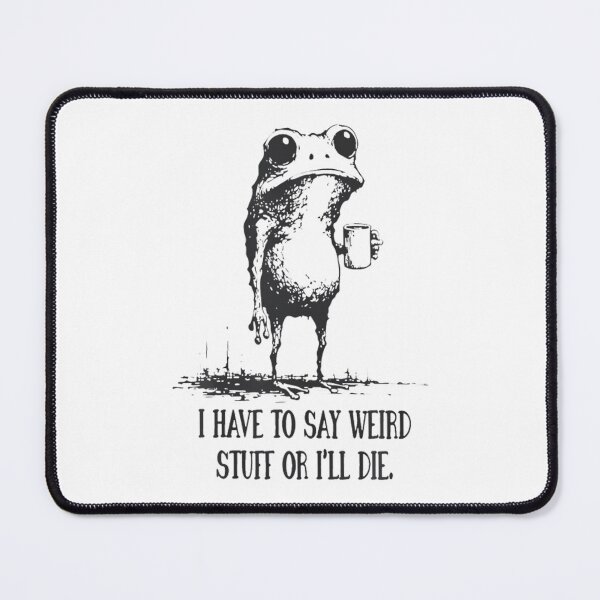 Item preview, Quote Silly Vintage Style Frog 90s Funny Humor designed and sold by JackyEstera.