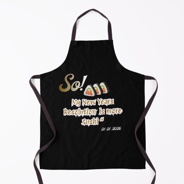 Item preview, Sushi Lovers New Years Resolution designed and sold by LANCEWISEMEDIA.