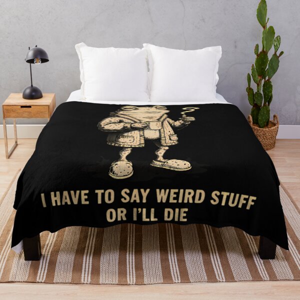 Item preview, Frog Quote Silly Style Humor Vintage Funny 90s designed and sold by JackyEstera.